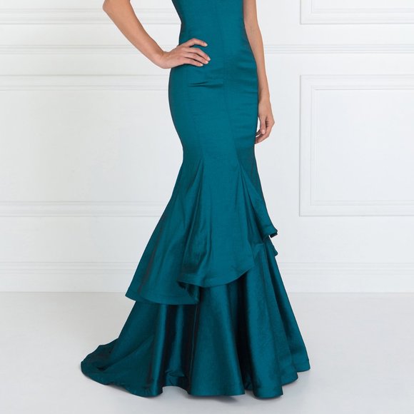 High Neck Sleeveless Mermaid Prom Dress GSGL2290 - Picture 5 of 5
